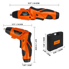 Mini Cordless Electric Power Screwdriver Lithium Tool Kit Drill Bit Rechargeable