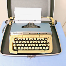 Smith Corona Typewriter Galaxy Deluxe 12 6mlb W Case
