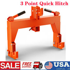 3 Point Quick Hitch For Category 12 Tractors Attachments W 2 Receiver 3000lb