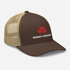 Massey Ferguson Tractor Logo Embroidered Trucker Cap Snapback Hat 8 Color