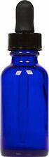 Cobalt Blue Glass Bottles 2 Oz With Glass Droppers 2-4-8-12-24 Count