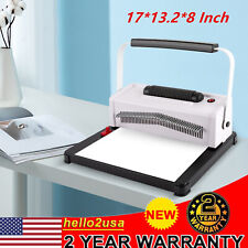 Adjustable Electronic Coil Binding Machine Electronic Inserter Hole Puncher