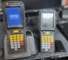2x Omnii Xt15 Handheld Mobile Computerbarcode Scanner Desktop Dock