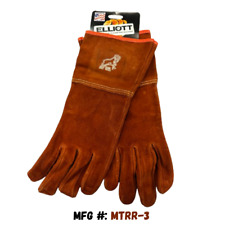 Cowhide Leather Welding Gloves - Elliott Red Ram Mtrr-3 - 5 Cuff - Medium
