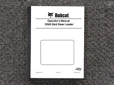Bobcat Skid Steer Loader S595 Operator Owner Maintenance Manual