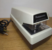 Panasonic As-300 Commercial Desktop Electric Stapler 14 Standard Staples