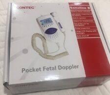 Sonoline B Pocket Fetal Heart Monitor Manual Ultrasound Newopen Box