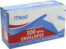 Mead Business Envelope 3 58 6 12 20 Lb White 100box