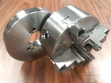 6 4-jaw Self-centering Lathe Chuck Top Bottom Jaws D1-3 Semi-finished Adapter