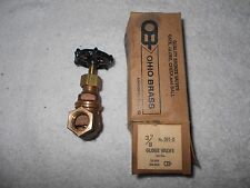 38 Brass Globe Valve Industrial Grade Ohio Brass 301-x 38 Made In Usa - New
