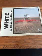 White Tractor 263 Rigid Disk Harrow Brochure Fcca