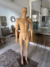Male Mannequin Realistic Polyform Very Good Used Condition W Stand 6 Foot Read