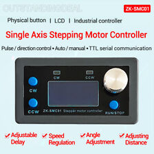 Zk-smc01 42 57 Stepper Motor Controller Cw Ccw Angle Pulse Speed Control Os12