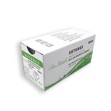 50 Training Surgical Sutures Nylon Monofilament Pack Of 12 Sterile