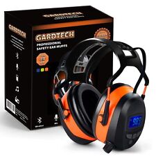Gardtech Radio Ear Muffs With Bluetooth Industry Wireless Safety Hearing Pro...