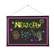16x24 Large Led Message Writing Board Erasable Neon Effect Menu Sign Board
