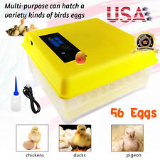 56 Egg Incubator Automatic Chicken Quail Chick Hatcher Incubators For Hatching