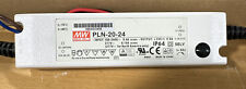 Mean Well Pln-20-24 Led Switching Power Supply 24 Volt 5v 08 A 192 W Ip64