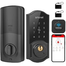 Wifi Door Lock Keyless Entry Bluetooth Electronic Digital Keypad Smart Deadbolt