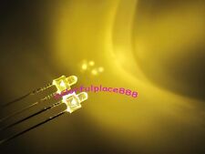 100pcs 2mm Warm White Round Top Led Diodes Water Clear 12000mcd Leds Light New