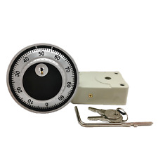 Replace Lagard 3 Wheel Mechanical Combination Safe Lock Dial And Ring With Keys