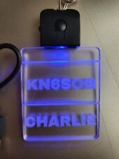 Sale Personalized Custom Led Name Badge With Rechargeable Color Change Light