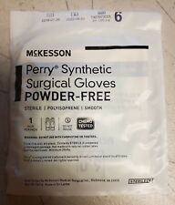 Mckesson20-2060n-perry Synthetic Surgical Gloves Powder Free Size 6 Singles