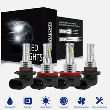 For Dodge Ram 1500 2500 3500 2016-2018 Led Headlight Hilow 10000k Bulbs Kit