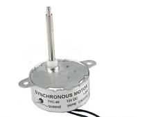 Tyc40 Dc Synchronous Electric Motor 12v 5rpm Cwccw Small Gear Motor Shaft 4.6cm