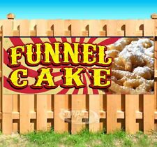 Funnel Cake Advertising Vinyl Banner Flag Sign Many Sizes Carnival Fair Food