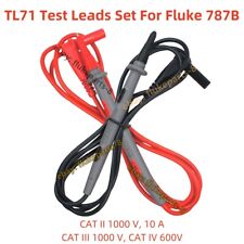 Tl71 Premium Test Lead Set For Fluke 787b Processmeter Meter Probes Part Repair