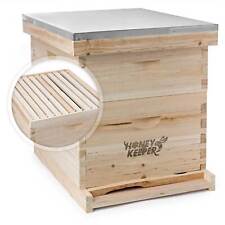 Beehive 20 Frame Complete Box Kit 10 Deep-10 Medium Langstroth Beekeeping