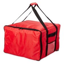 Stain Water Resistant Insulated Pizza Delivery Bag Catering Bag.red.