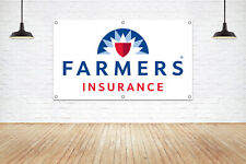 For Farmers Insurance Brand Exposure Vinyl Banner Sign Coverage Broker Office