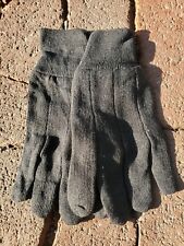 1 Dozen 12 Pairs 8 Oz. Brown Cotton Jersey General Purpose Work Gloves Larg