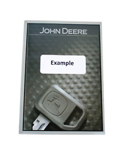 John Deere 2155 2355 232155 2355 2555 2755 2855n Tractor Operation Test Manual