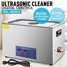 Commercial 30l Ultrasonic Cleaner Stainless Steel Industry Heated Timer Heater
