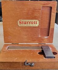 Starrett No. 55 Beveled Edge 3 Square Tool In Original Box