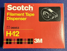 Scotch Filament Tape Hand Dispenser H12 Pn6953 For 1 Inch Tape
