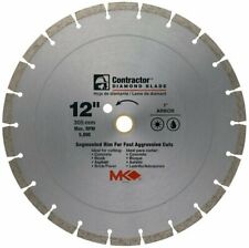 Mk Diamond Products Circular Saw Blade Contractor Drywet 12-in. -167018 New
