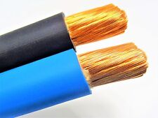 30 20 Welding Battery Cable 15 Black 15 Blue 600v Usa Epdm Heavy Duty Copper