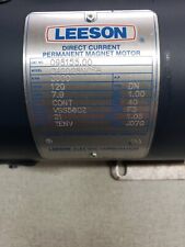 Leeson Dc Motor 1 Hp 3000 Rpm 0-120 Vdc Tenv 56cz Shaft Diameter- 58