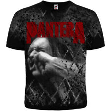 Pantera Vulgar Display Of Power Black T-shirt Full Print