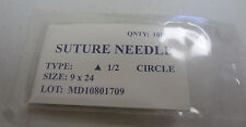 10 Pcs Pack Suture Needles 12 Circle Surgical Instruments