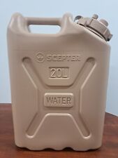 New Genuine Scepter Military Water Can 5 Gallon Tan Sand Water Jug - 05935