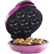 Ts-250 Non-stick Mini Donut Maker Machine Pink 8.75 X 4.5 X 9.75 Inches
