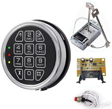 Gun Safe Lock Replacement Safe Electronic Lock Solenoid Lock 2 Master Key