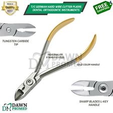 Tc German Hard Wire Cutter Pliers Dental Orthodontic Instruments 15 Degree Cvd