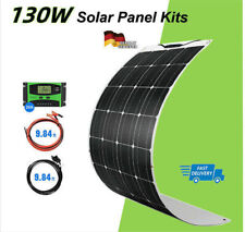 Flexible Solar Panel 120 Watt 12 Volt Mono For Rv Cabin Van Car Uneven Surfaces