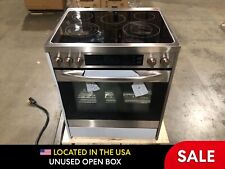 30 In. Electric Range 5 Surface Burners Open Box Cosmetic Imperfections